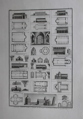 Seroux D'Agincourt - Original engraving of ancient monuments 1823 (1 of 1)