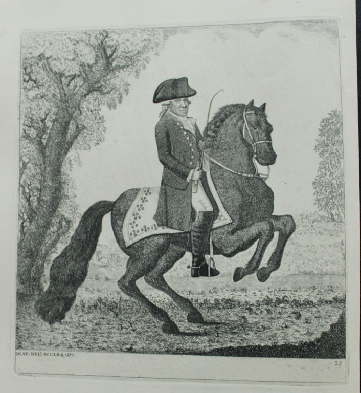 John Kay - Etching of a Scottish character 1878: This engraving is from A Series of Original Portraits and Caricature Etchings by John Kay. Published byAdam and Charles Black, Edinburgh, 1877. Kay was a caricaturist, engraver and miniature painter a
