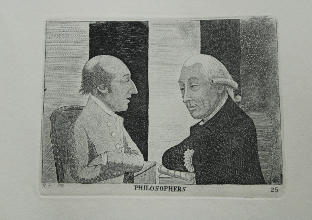 John Kay - Etching of a Scottish character 1880: This engraving is from A Series of Original Portraits and Caricature Etchings by John Kay. Published byAdam and Charles Black, Edinburgh, 1877. Kay was a caricaturist, engraver and miniature painter a