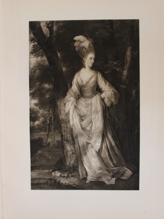 Sir Joshua Reynolds - Mrs Carnac 1903: This large photogravure is from Great Masters 1400-1800, the finest works of the most famous painters during this period.Published by Wm. Heinemann, London 1903.Size: 15in x 20in (38cm x 50cm)