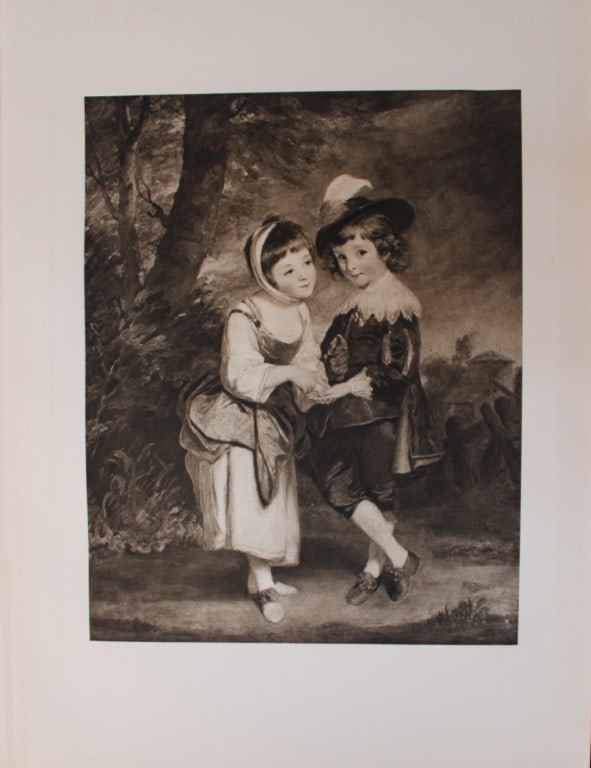 Sir Joshua Reynolds - Little Fortune Tellers 1903: This large photogravure is from Great Masters 1400-1800, the finest works of the most famous painters during this period.Published by Wm. Heinemann, London 1903.Size: 15in x 20in (38cm x 50cm)