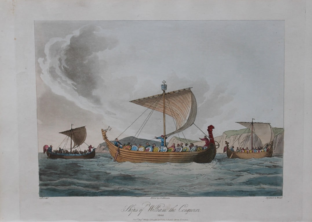 CH Smith - Ships of William the Conqueror 1814 (1 of 1)
