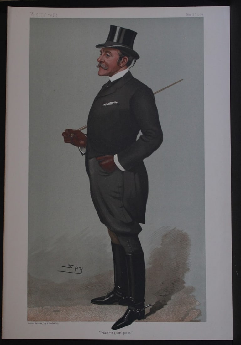 Rt Hon Sir Henry Mortimer Durand - Washington post by Spy 1904 (1 of 2)