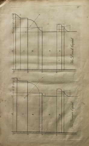 James Gibbs - Architectural Drawing 1753 (1 of 1)