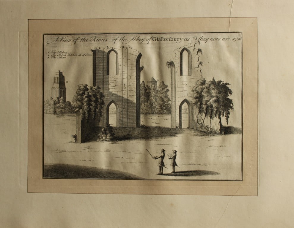 Dugdale - Monasticon Anglicanum engraved by Wenceslaus Hollar 1655: This rare etching is from the first edition of Monasticon Anglicanum by William Dugdale and Roger Dodsworth, printed in London between 1655 and 1673.The etchings in this work were created by the famou