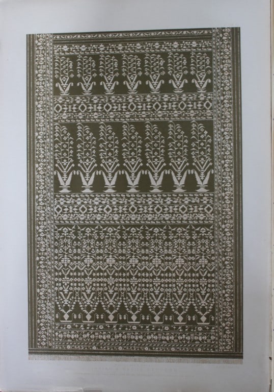 Digby Wyatt - Design from The Industrial Arts of the Nineteenth Century 1852: This chromolithograph is from The Industrial Arts of the Nineteenth Century. A series of illustrations of the choicest specimens produced by every nation at the Great Exhibition of Works of Industry b