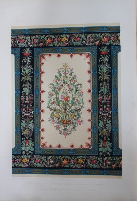 Digby Wyatt - Design from The Industrial Arts of the Nineteenth Century 1852 (1 of 1)