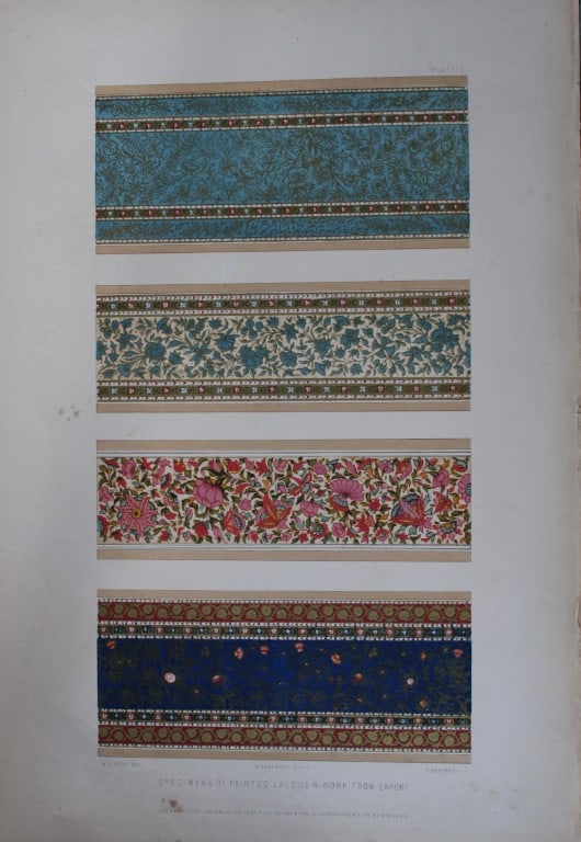 Digby Wyatt - Design from The Industrial Arts of the Nineteenth Century 1852: This chromolithograph is from The Industrial Arts of the Nineteenth Century. A series of illustrations of the choicest specimens produced by every nation at the Great Exhibition of Works of Industry b