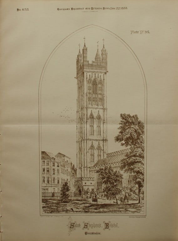 Charles Wickes - St Stephen's, Bristol, Gloucestershire 1888 (1 of 1)
