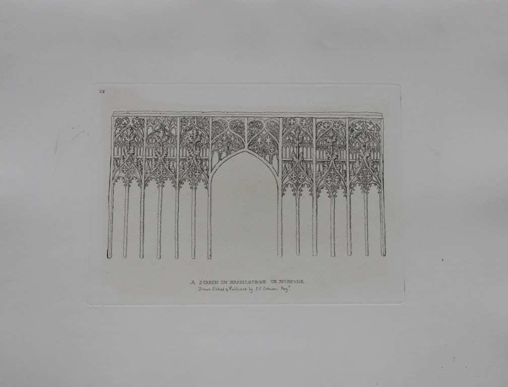 JS Cotman - Castellated and Ecclesiastical Remains in Norfolk 1838 (1 of 1)