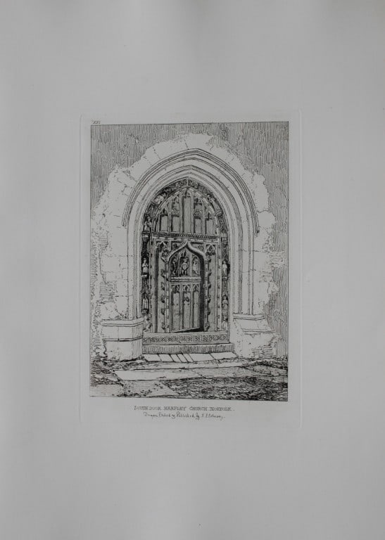 JS Cotman - Castellated and Ecclesiastical Remains in Norfolk 1838 (1 of 1)