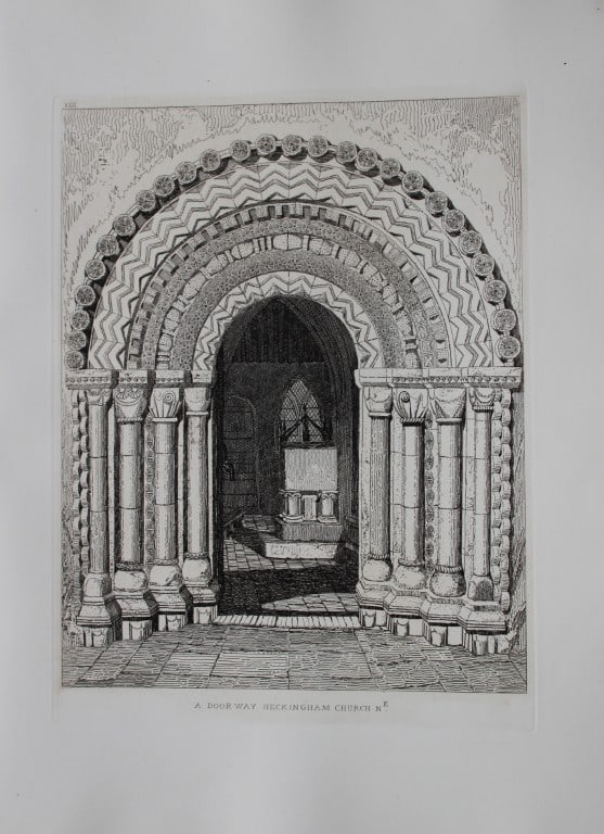 JS Cotman - Castellated and Ecclesiastical Remains in Norfolk 1838: Specimens of Castellated and Ecclesiastical Remains in the County of Norfolk by John Sell Cotman. Published in London by HG Bohn in 1838A series of etchings illustrative of the Specimens of Castellate