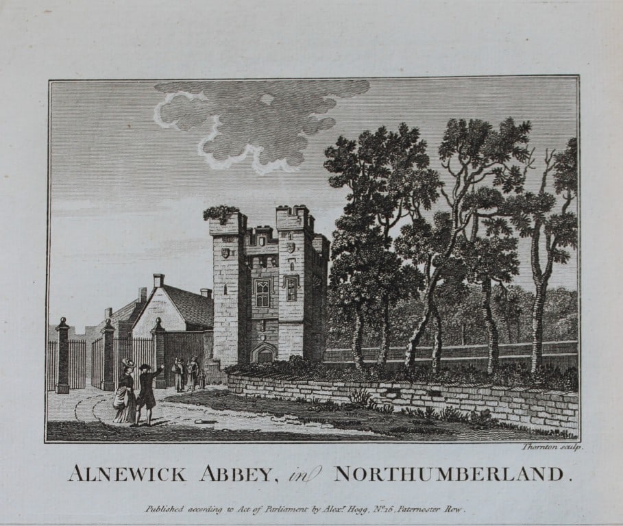 Alex Hogg - Alnewick Abbey, Northumberland 1786 (1 of 1)