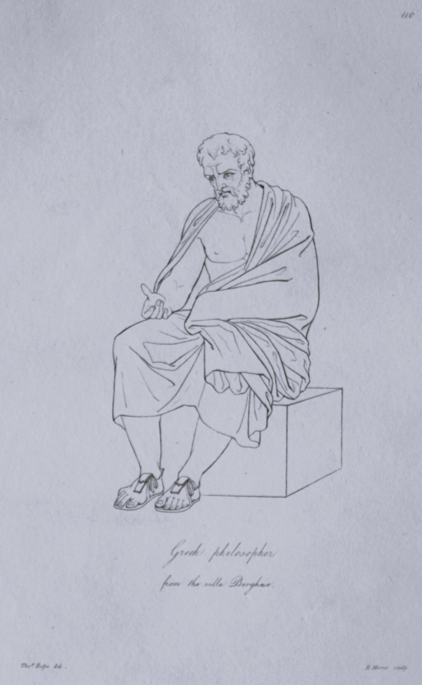 Thomas Hope - Greek philosopher 1812 (1 of 2)