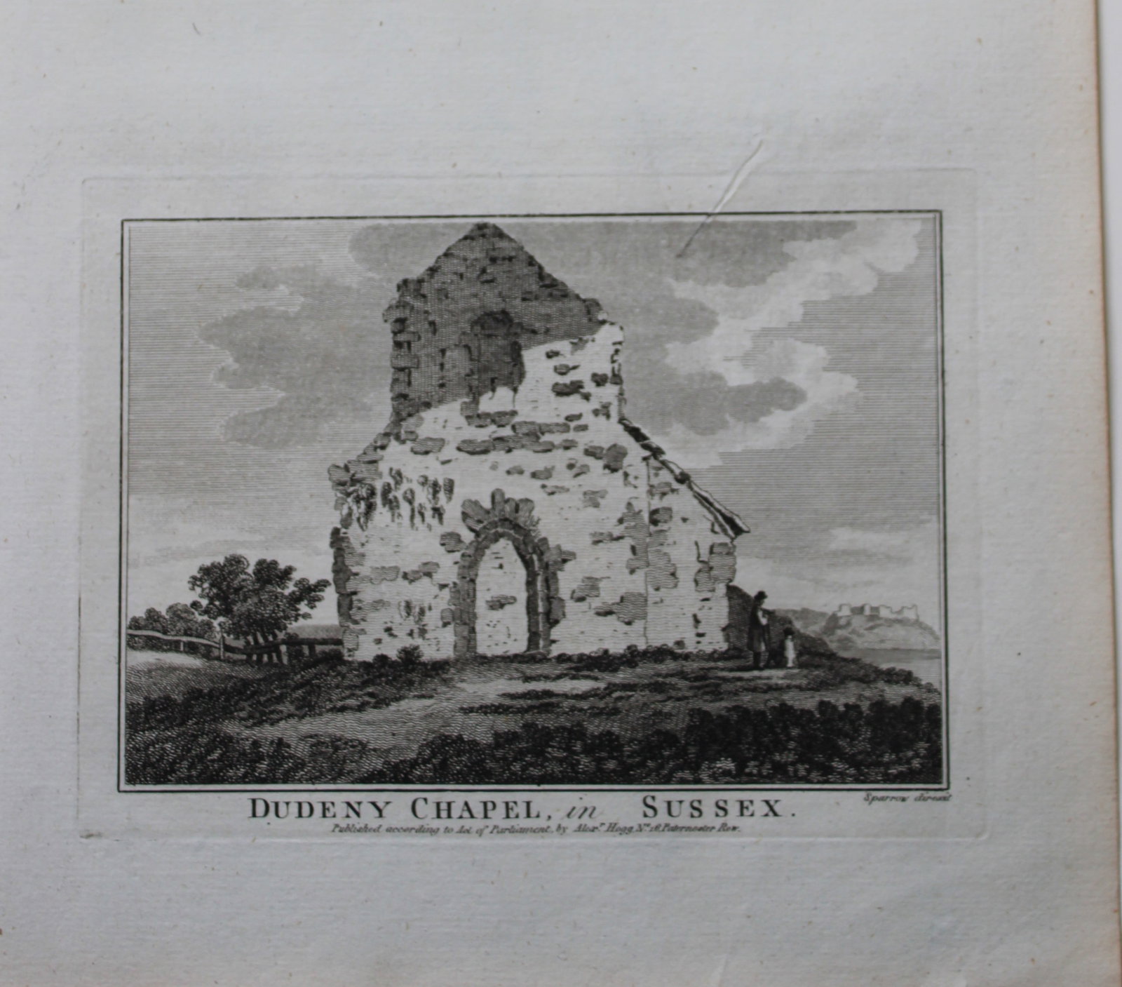 Alex Hogg - Dudeny Chapel, Sussex 1786 (1 of 1)