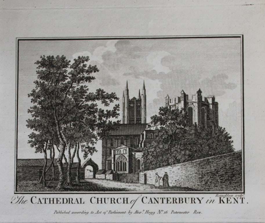 Alex Hogg - Canterbury Cathedral, Kent 1786 (1 of 1)