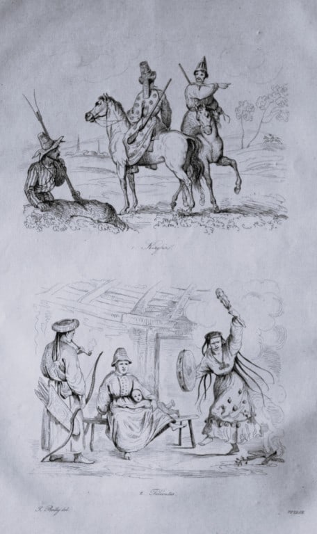 Julien Boilly - Engraving of People and Views in Asia 1839 (1 of 1)