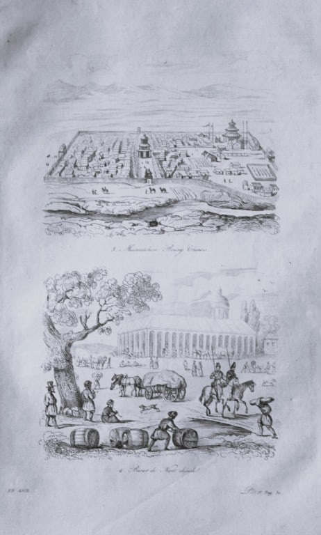 Julien Boilly - Engraving of People and Views in Asia 1839 (1 of 1)