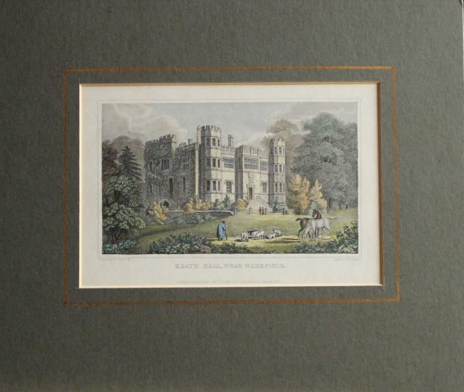 WL Leitch - Shrine of S. Rosalia, Sicily engraved by R Brandard 1840: This steel engraving is after a drawing by William Leighton Leitch. Published by Fisher, Son & Co London and Paris 1840.Size: 11in x 8.5in (28cm x 21.5cm)