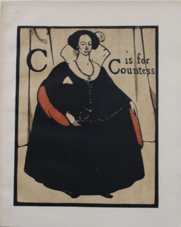 William Nicholson - C is for Countess 1898 (1 of 1)