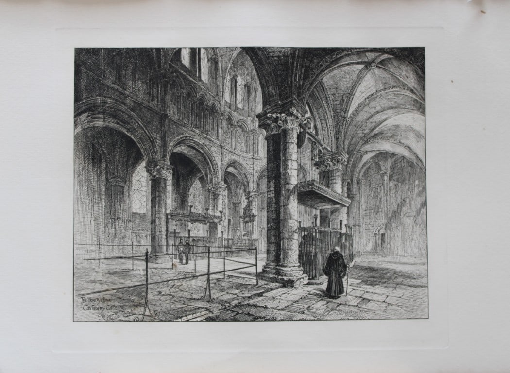 Trinity Chapel, Canterbury Catherdral by Herbert Railton (1 of 1)