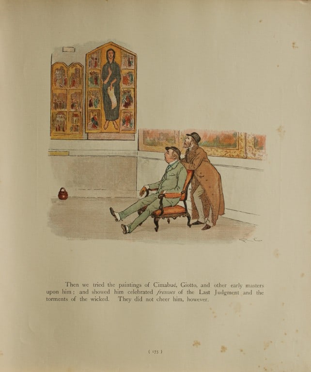 Randolph Caldecott - Illustrations from The Graphic 1888: This print is from The Complete Collection of Randolph Caldecott's Contributions to the Graphic. Published by George Routledge and Sons., London., 1888.Randolph Caldecott contributed pictures and illu