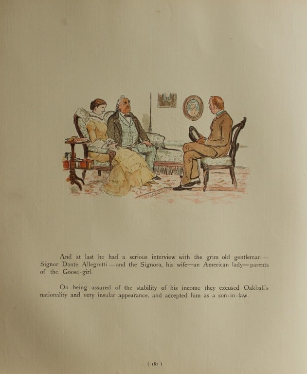 Randolph Caldecott - Illustrations from The Graphic 1888: This print is from The Complete Collection of Randolph Caldecott's Contributions to the Graphic. Published by George Routledge and Sons., London., 1888.Randolph Caldecott contributed pictures and illu