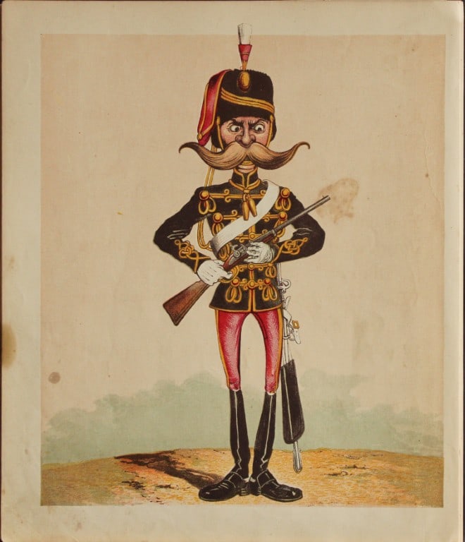 Capt Seccombe - Engraving of Sentry 1870 (1 of 1)