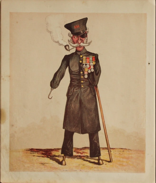 Capt Seccombe - Engraving of Veteran 1870 (1 of 1)