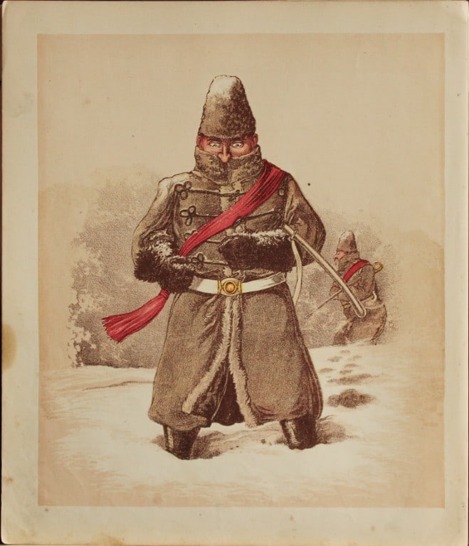 Capt Seccombe - Engraving of War 1870 (1 of 1)
