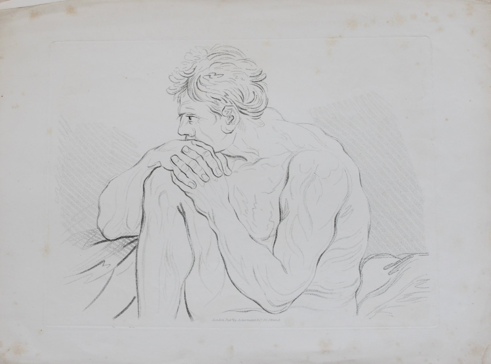 F Bartolozzi and GB Cipriani - Original engraving 1796 (1 of 1)
