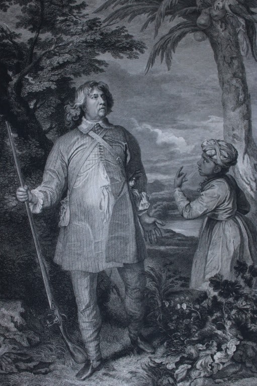 van Dyck - Engraving of Earl of Denbigh by John Beugo 1843 (1 of 4)