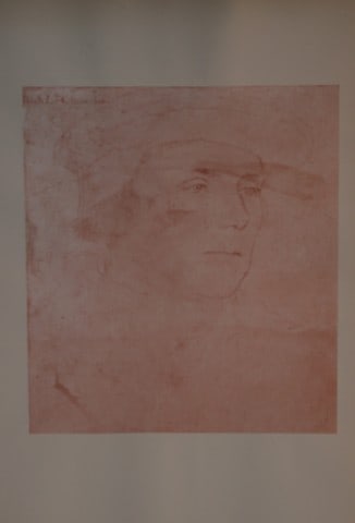 Hans Holbein - Sir Richard Rich, Lord Chancellor 1877: This print is from The Windsor Collection of Holbein Portraits of the Court of Henry VIII. Reproduced in Autotype, by Permission of Her Majesty the Queen, From Eighty of the Original Drawings in the R