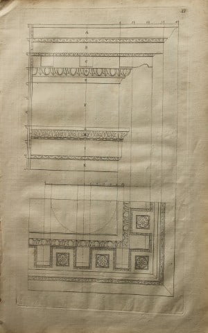 James Gibbs - Architectural Drawing 1753 (1 of 1)
