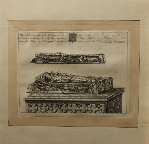 Dugdale - Monasticon Anglicanum engraved by Wenceslaus Hollar 1655 (1 of 1)