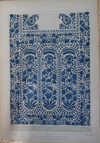 Digby Wyatt - Design from The Industrial Arts of the Nineteenth Century 1852: This chromolithograph is from The Industrial Arts of the Nineteenth Century. A series of illustrations of the choicest specimens produced by every nation at the Great Exhibition of Works of Industry b