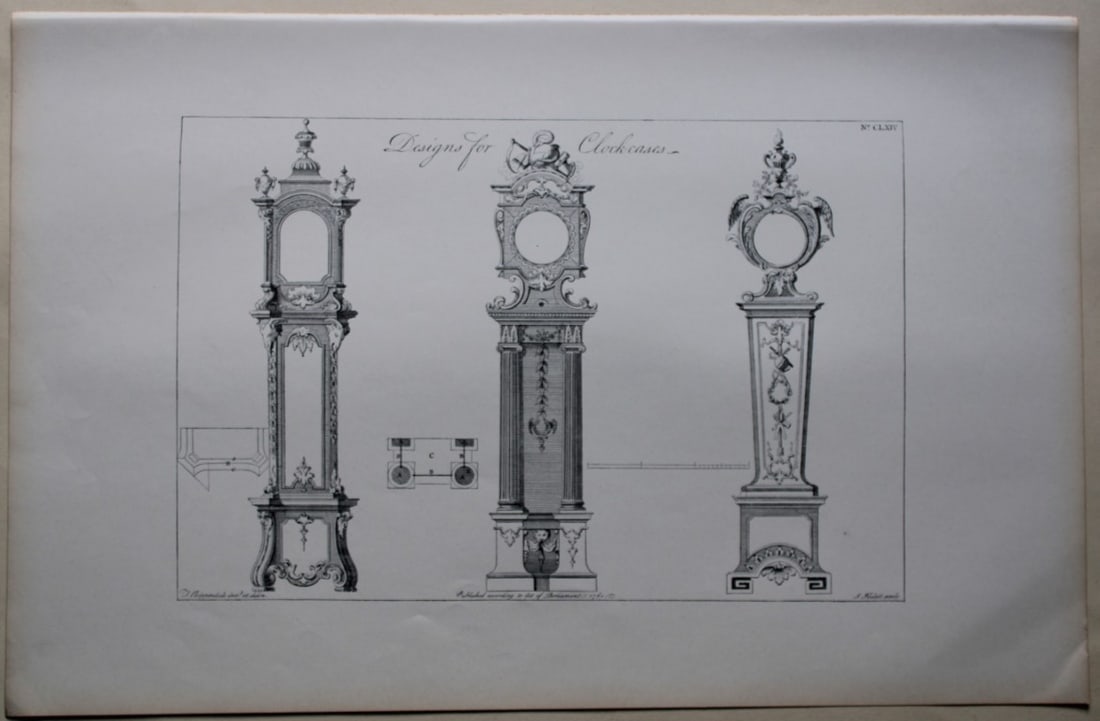 Thomas Chippendale - Original engraving of 1762 (1 of 1)