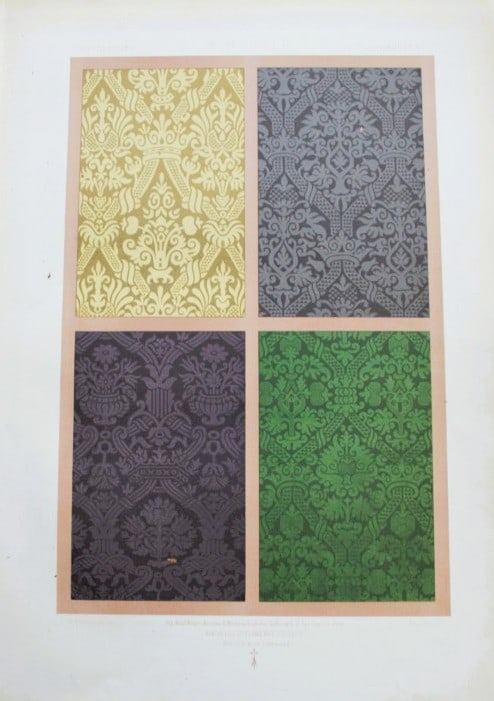 Dupont-Auberville - Chromolithograph of decorative art 1881 (1 of 1)
