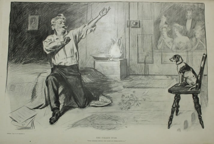 Charles Dana Gibson - 5 prints from Americans 1900: These plates are from Americans by Charles Dana Gibson. Published in New York by R.H. Russell, 1900. Gibson was an American illustrator from Boston and was best known for his creation of the Gibson Gi