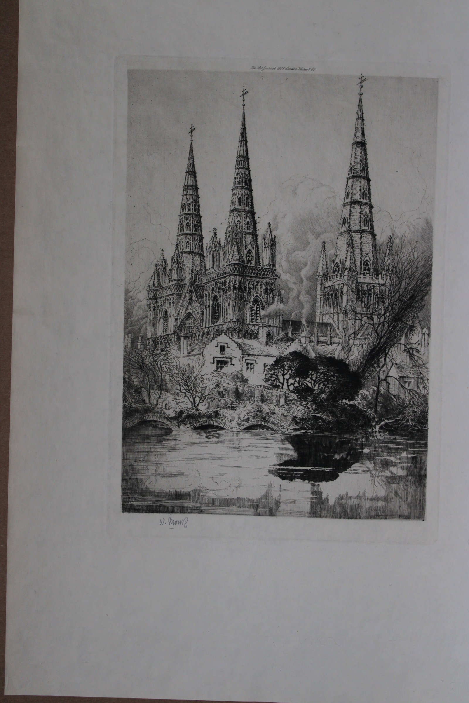 William Monk - Lichfield Cathedral, Staffordshire 1908 (1 of 1)