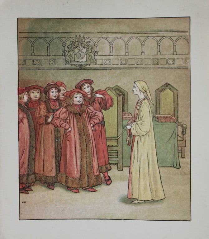 Kate Greenaway - The Pied Piper of Hamelin 1905 (1 of 1)