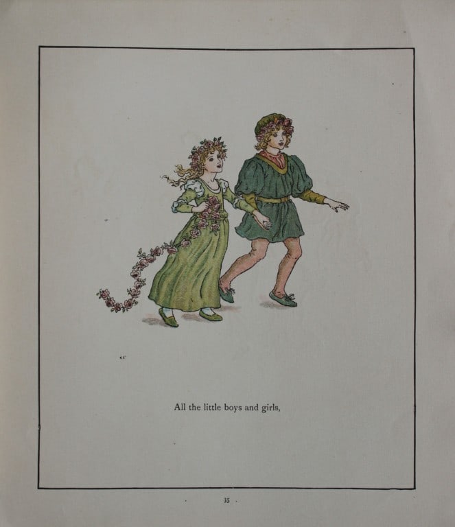 Kate Greenaway - The Pied Piper of Hamelin 1905 (1 of 1)