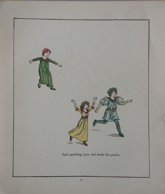 Kate Greenaway - The Pied Piper of Hamelin 1905: This print is from The Pied Piper of Hamelin by Robert Browning. Published by George Routledge & Sons, London, 1905.