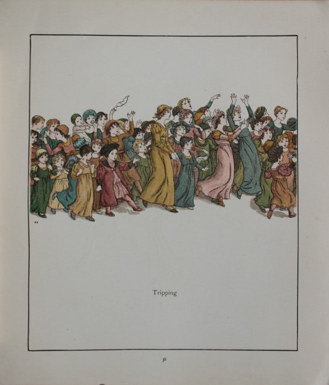 Kate Greenaway - The Pied Piper of Hamelin 1905 (1 of 1)