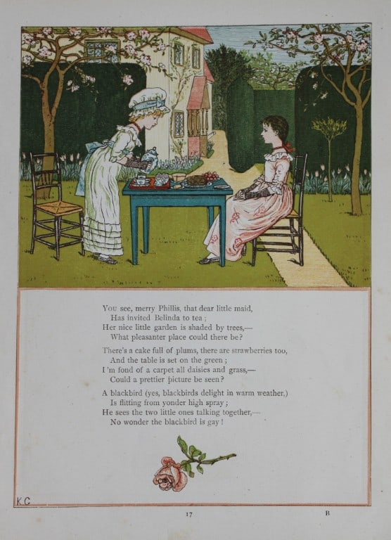 Kate Greenaway - Under the Window: Pictures and Rhymes 1878 (1 of 1)