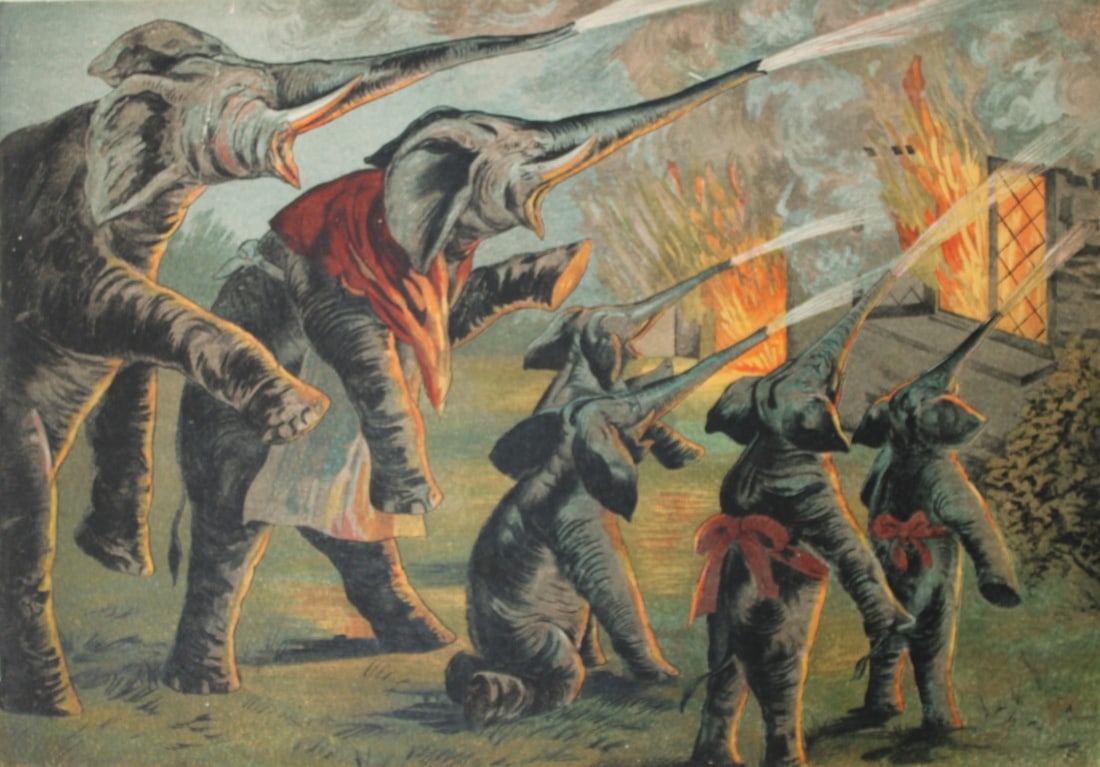 N Parker - Print from The Lays of the Grays 1909 (1 of 1)