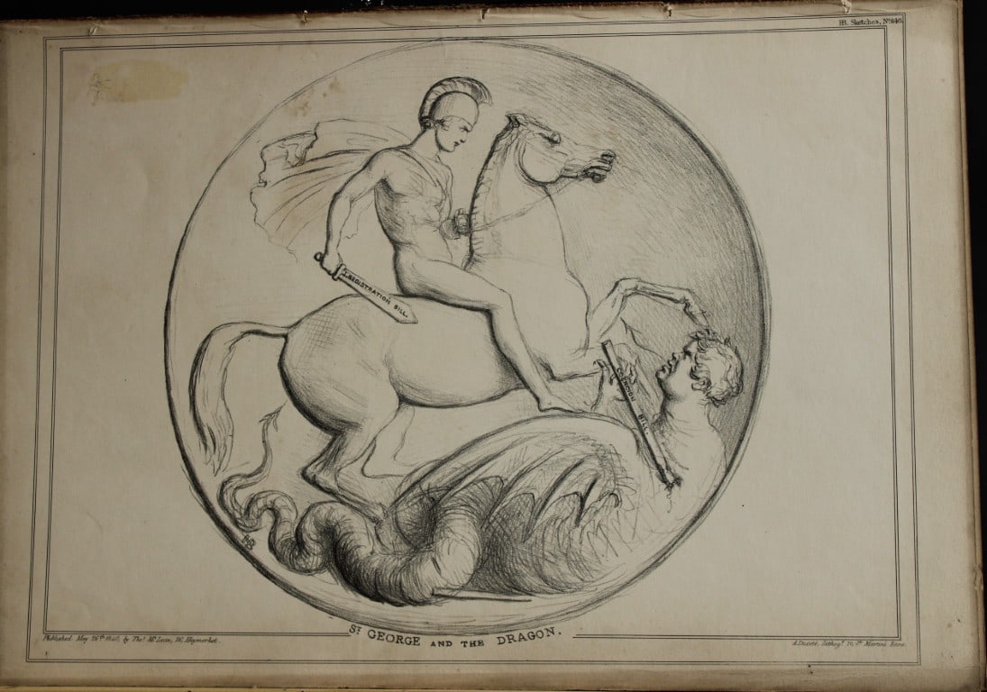 John Doyle (HB) - Original engraving from Political Sketches 1830-1840 (1 of 1)
