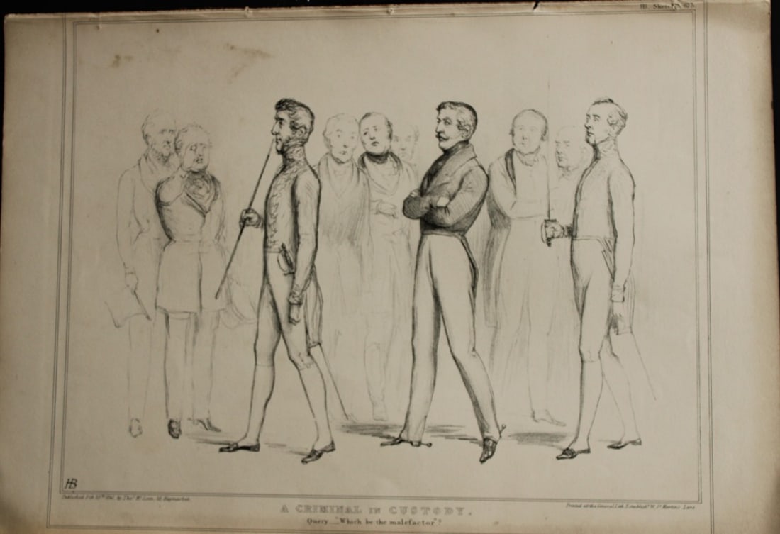 John Doyle (HB) - Original engraving from Political Sketches 1830-1840 (1 of 1)