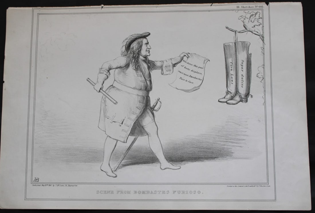 John Doyle (HB) - Original engraving from Political Sketches 1830-1840 (1 of 1)