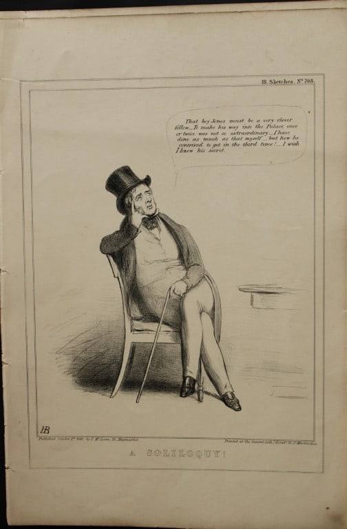 John Doyle (HB) - Original engraving from Political Sketches 1830-1840 (1 of 1)